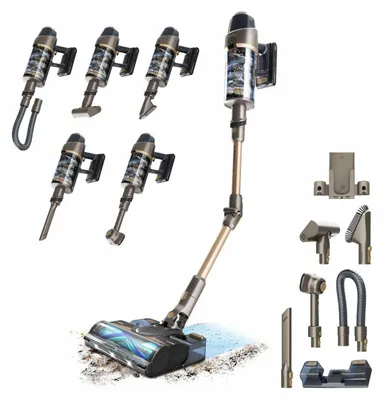 Produktbild von Cecotec Conga Rockstar 12500 Stellar AquaPet Flex, Standstaubsauger, Beutellos, Anthrazit, Trocken&Nass, HEPA, Filterung