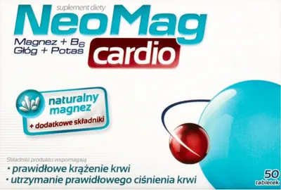 Produktbild von NeoMag Cardio prawidłowe krążenie, 50 tabletek
