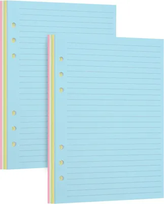 Obrázok produktu pre Zošitový papier A5 - Vhodný pre zošity - 100 strán - Farebné stránky