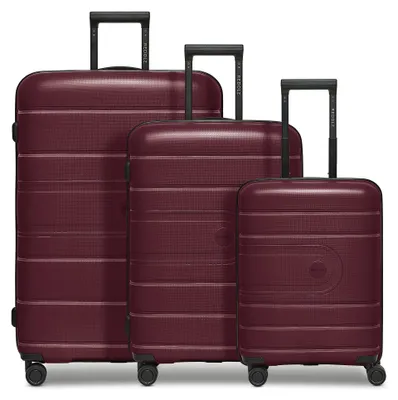 Produktbild von REDOLZ Essentials 11 Trolley Set 3-teilig Burgundy weinrot 56cm