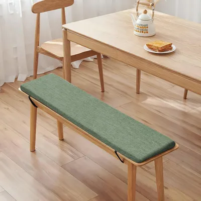 Obrázek produktu pro Polštář na zahradní lavičku, rozměry 100x40x5 cm, s protiskluzovou úpravou a pratelným potahem