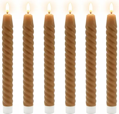 Immagine prodotto di Candele a LED senza fiamma, vera cera, set da 6