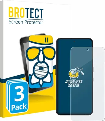 Produktbild von 3x BROTECT Entspiegelungs Schutzglas für Nothing Phone (3a) Lite Schutzfolie Panzer Folie Glas Display Schutz matt