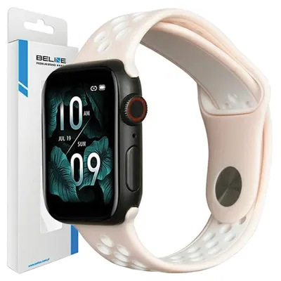 Obrázok produktu pre Beline Apple Watch Sport Silikónový Remienok 42/44/45/49 Mm Ružový/Ružový