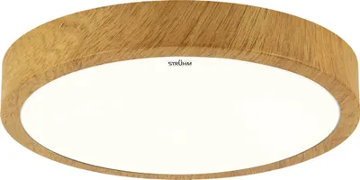 Zdjęcie produktu dla Plafon LED okrągły ATUT dąb-biały 36W Neutralna biel 2520lm tworzywo sztuczne wym:7x48x48cm IP44 Struhm
