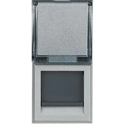 Obrázok produktu pre Bticino Axolute RJ45 beznástrojová zásuvka Cat 6 UTP HC4279C6