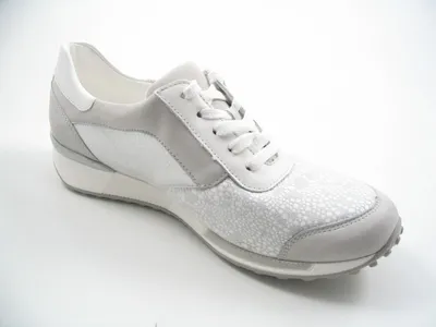 Produktbild von WALDLÄUFER Damen  Schnürschuhe bequem weiß Gr. 51/2