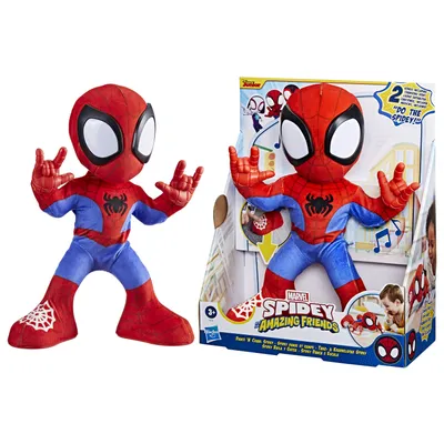 Immagine prodotto di Spidey Dances and Crawls. Interactive Plush with Music and Sounds. Superhero Toys for Ages 3 and Up. Spidey and Friends Extraor