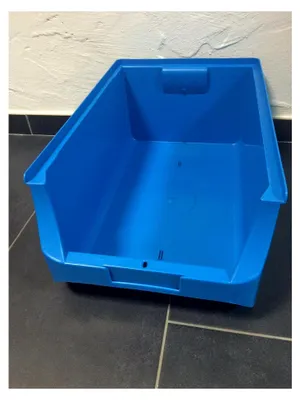 Produktbild von Sichtbox Lagerbox Größe 5 in Blau 500x310x200mm