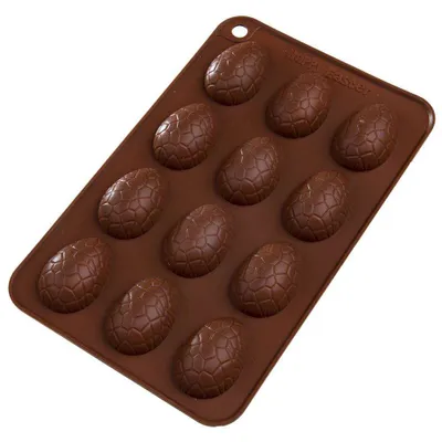 Produktbild von ORION Backform Silikonbackform zum Backen von OSTEREIERN 27x17x3,5 cm