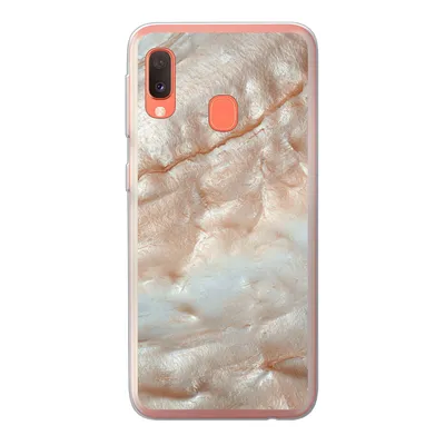 Produktbild von MuchoWow® Handyhülle Schutzhülle Hülle für Samsung Galaxy A20e Mineralien - Naturstein - Perlmutt Silikon Softcase Handy Hülle - Abdeckung