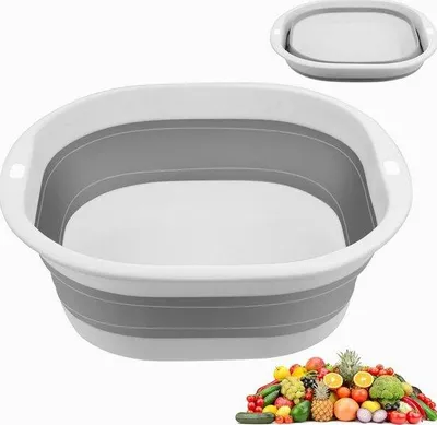 Produktbild von Faltbarer Campingeimer 3,5 L – Multifunktional