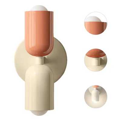 Produktbild von Wandleuchte,Warmweiß Innen Wandlampe,Modern CremeRosa Wandlampe,für Wohnzimmer Schlafzimmer Wohnzimmer Arbeitszimmer Treppenhaus