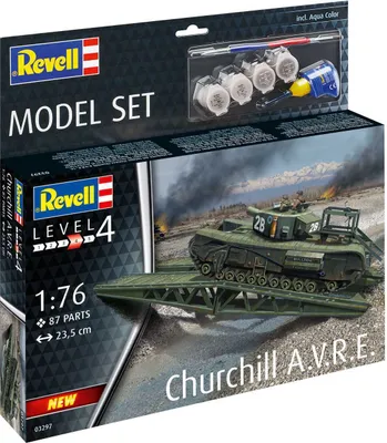 Obrázok produktu pre Revell Model Set Churchill A.V.R.E. 1:76