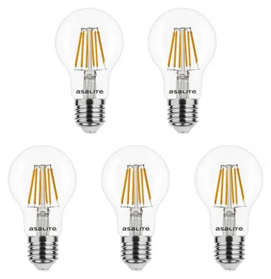 Produktbild von Asalite A60 E27 LED-Lampe 6W 660lm 2700K 220-240V 5 Stück