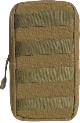 Produktbild von Wasserdichte EDC-Tas, kompakt, taktisch, für Camping und Wandern, Schwarz