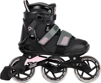 Image de Playlife Fitness GT 110 patins inline 80A noir/rose taille 40