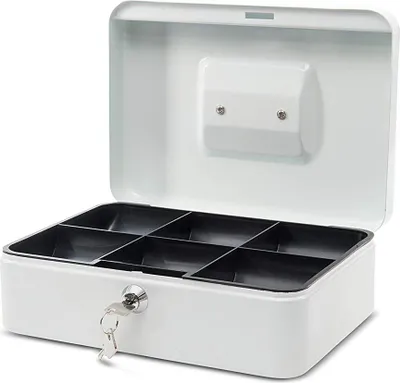 Produktbild von MAUL Geldkassette Muldeneinsatz 19 x 25 x 9 cm weiß
