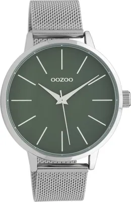 Immagine prodotto di Oozoo Orologio da polso in metallo argentato Orologi da donna analogici al quarzo UOC10006