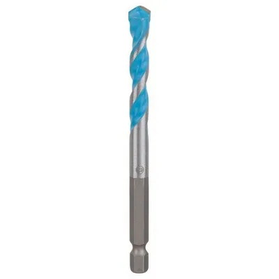 Produktbild von Bosch 2 607 002 779, Bohrer, Spiralschneidbohrer, 8 mm, 100 mm, Aluminium, Mauerziegel, Zement, Keramik, Beton, Mauerwerk, Kunststoff, Blech, Kachel, Holz, 6,35 mm