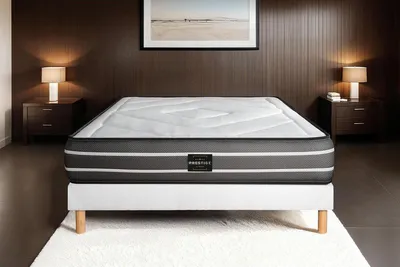 Productafbeelding van Matras- en lattenbodemset, 90x200 cm - Exclusief