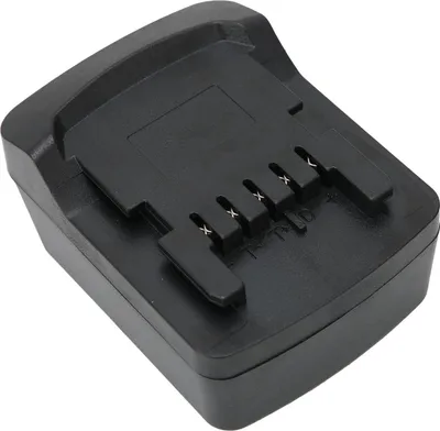 Zdjęcie produktu dla Adapter akumulatora pasujący do przenośnego akumulatora litowo-jonowego do elektronarzędzia Metabo, czarny