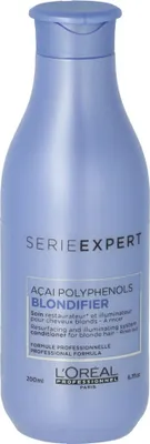 Produktbild von L’Oréal Paris Serie Expert, Frauen, 200 ml, Professionelle Haarspülung, Blond, Glanz, Weichmachend, Aqua / Water, Cetearyl Alcohol, Behentrimonium Chloride, Cetyl, Esters, Cocos Nucifera Oil /...