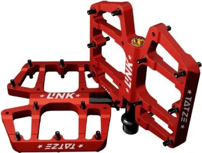 Produktbild von Tatze Flatpedal Link Titan rot (ART026)