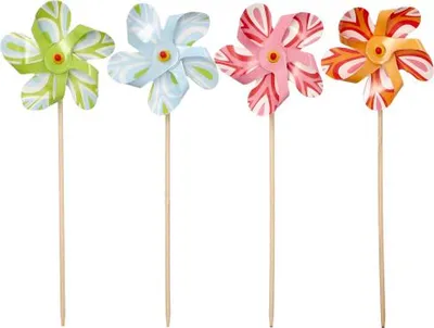 Immagine prodotto di Papstar party picker 17,5 cm colori assortiti "Windmill", 250 pezzi