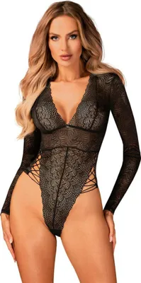 Produktbild von Eleganter Body mit langen Ärmeln