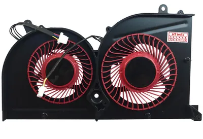 Produktbild von GPU version - Lüfter Kühler 2x 4-Pin stecker FAN cooler für MSI Gaming GS63VR Stealth Pro