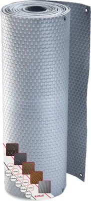 Produktbild von KADAX "Skei" zábradlí, zástěna na balkón, 6 m, světle šedá