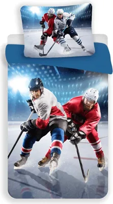 Produktbild von Hockey Kuschelige Bettwäsche Polyester, 140x200 cm & 70x90 cm