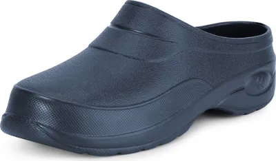 Produktbild von Ladeheid Damen und Herren leichte Eva Clogs Gartenclogs Gartenschuhe KL037(Dunkelblau, 45)