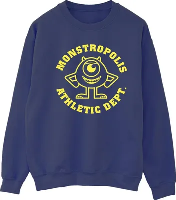 Produktbild von Disney - "Monsters University Monstropolis" Sweatshirt für Damen BI29607 (L) (Marineblau)