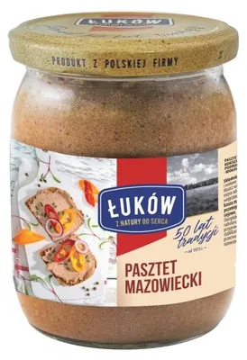 Obrázok produktu pre Pasztet Mazowiecki Łuków 460 g