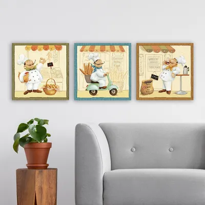 Zdjęcie produktu dla Wallity, drprc9025- RMY1198, kolorowy, obrazy na płótnie, 90 x 30 cm, 100% płótno