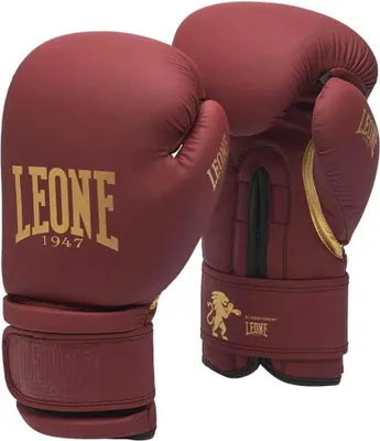 Produktbild von Leone1947 Black&gold Kunstleder-boxhandschuhe Rot 14 oz Rot 14 oz