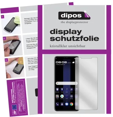 Produktbild von 6x Schutzfolie für Huawei Porsche Design Mate 20 RS klar Displayschutzfolie