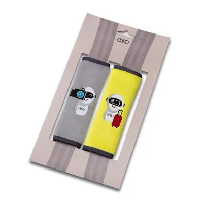 Produktbild von Original Audi Gurtpolster ADUI, Kinder, gelb/grau