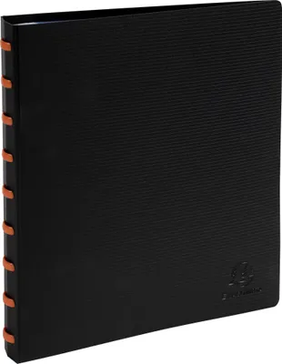 Produktbild von Exacompta 6x Sichtmappen Ringen 30 herausnehmbaren Hüllen A4 Schwarz 86034E
