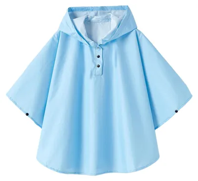 Productafbeelding van Omgoods - Kinder Regen Poncho - Waterdichte en Opvouwbare Poncho voor 1-12 Jaar