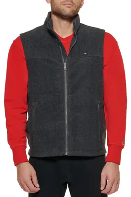 Produktbild von Tommy Hilfiger Herren Polar Fleece Weste - Grau - Medium