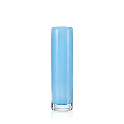 Produktbild von Vase Dekovase Kristallvase hellblau Spring D5311 Kristallglas 240 mm Bohemia CRYSTALEX