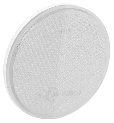Obrázek produktu pro DBautomotive, bílý reflektor o průměru 75 mm s přilepicí páskou