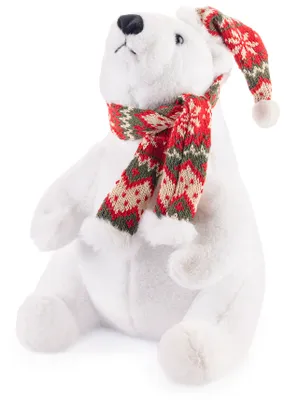 Zdjęcie produktu dla Gustaw Miś  Niedźwiedź Max (biały, 30cm) - pluszowy miś, przytulanka pluszowa, towarzysz zabaw i dekoracja w jednym - miękka zabawka, przytulanka, miś