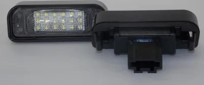 Productafbeelding van LED kentekenverlichting voor Mercedes S-klasse W220, xenon wit, kentekenplaat
