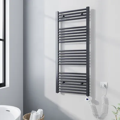 Produktbild von Heilmetz Heizkörper Badheizkörper Elektrisch Anthrazit 120x50cm Handtuchtrockner Handtuchwärmer Elektrisch