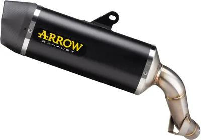 Immagine prodotto di Marmitta slip-on ARROW indy-race in alluminio scuro con fondello per Kawasaki Versys 1000