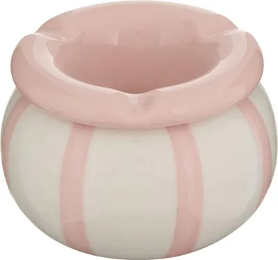 Produktbild von Gestreifter aschenbecher della pasta 9x9x6cm - Atmosphera créateur d'intérieur
